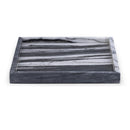  Meridian Barletta Panda Square Marble Tray IMAGE 1