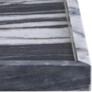  Meridian Barletta Panda Square Marble Tray IMAGE 4
