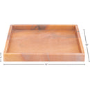  Meridian Barletta Pink Square Marble Tray IMAGE 5