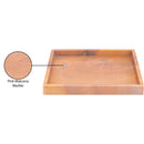  Meridian Barletta Pink Square Marble Tray IMAGE 6