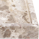  Meridian Barletta Beige Rectangular Marble Tray IMAGE 4