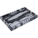  Meridian Barletta Panda Rectangular Marble Tray IMAGE 3
