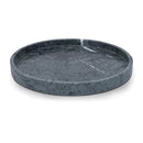  Meridian Barletta Green Round Marble Tray IMAGE 1