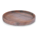  Meridian Barletta Pink Round Marble Tray IMAGE 1