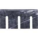  Meridian Curva Black Marble Decorative Object IMAGE 4