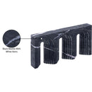  Meridian Curva Black Marble Decorative Object IMAGE 7