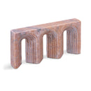  Meridian Curva Pink Marble Decorative Object IMAGE 1