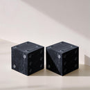  Meridian Dice Black Marble Decorative Dice IMAGE 2