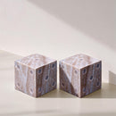  Meridian Dice Brown Marble Decorative Dice IMAGE 2