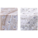  Meridian Dice Brown Marble Decorative Dice IMAGE 3