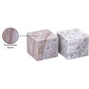  Meridian Dice Brown Marble Decorative Dice IMAGE 6