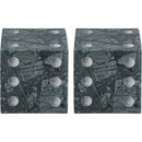  Meridian Dice Green Marble Decorative Dice IMAGE 3