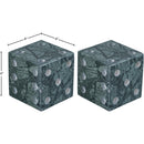  Meridian Dice Green Marble Decorative Dice IMAGE 5