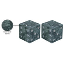  Meridian Dice Green Marble Decorative Dice IMAGE 6