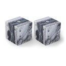  Meridian Dice Panda Marble Decorative Dice IMAGE 1