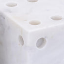  Meridian Dice White Marble Decorative Dice IMAGE 4