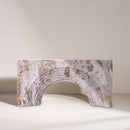  Meridian Cambre Beige Marble Decorative Object IMAGE 2