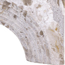  Meridian Cambre Beige Marble Decorative Object IMAGE 5