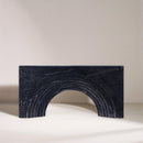  Meridian Cambre Black Marble Decorative Object IMAGE 2