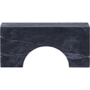  Meridian Cambre Black Marble Decorative Object IMAGE 4
