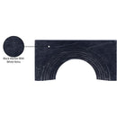  Meridian Cambre Black Marble Decorative Object IMAGE 7