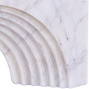  Meridian Cambre White Marble Decorative Object IMAGE 5