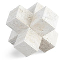  Meridian Jack Natural Travertine Decorative Jack Object IMAGE 1