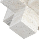  Meridian Jack Natural Travertine Decorative Jack Object IMAGE 4