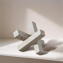  Meridian Stix Natural Travertine Decorative Object IMAGE 2