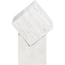  Meridian Quad Natural Travertine Decorative Cube IMAGE 3