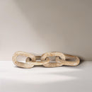  Meridian Lynx Natural Travertine Decorative Chain Links IMAGE 2