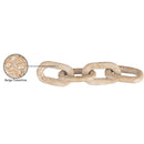  Meridian Lynx Natural Travertine Decorative Chain Links IMAGE 6