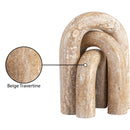  Meridian Arco Natural Travertine 3 pc Decorative Object IMAGE 6