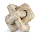  Meridian Bond Natural Travertine Decorative Knot IMAGE 1