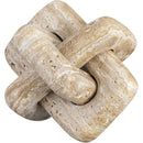  Meridian Bond Natural Travertine Decorative Knot IMAGE 3