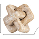  Meridian Bond Natural Travertine Decorative Knot IMAGE 5