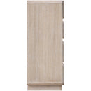  Meridian Adagio Natural Solid Wood And Oak Veneer Chest IMAGE 3