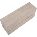  Meridian Adagio Natural Solid Wood And Oak Veneer Dresser IMAGE 6