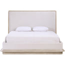  Meridian Adagio Natural Fabric Upholstered King Bed IMAGE 2