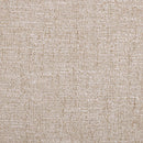  Meridian Fira Beige Linen Textured Fabric Upholstered Queen Bed IMAGE 10
