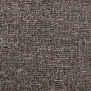  Meridian Fira Brown Linen Textured Fabric Upholstered Full Bed IMAGE 10