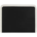  Meridian Fira Cream Linen Textured Fabric Upholstered Full Bed IMAGE 5