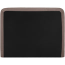  Meridian Fira Brown Chenille Fabric Upholstered King Bed IMAGE 5