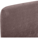  Meridian Fira Brown Chenille Fabric Upholstered Twin Bed IMAGE 9