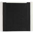  Meridian Kendall Cream Linen Textured Fabric Upholstered Twin Bed IMAGE 5