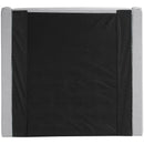  Meridian Kendall Grey Linen Textured Fabric Upholstered Twin Bed IMAGE 5