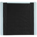  Meridian Kendall Light Blue Linen Textured Fabric Upholstered Twin Bed IMAGE 5