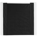  Meridian Kendall White Linen Textured Fabric Upholstered Twin Bed IMAGE 5