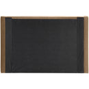  Meridian Kendall Beige Velvet Upholstered Full Bed IMAGE 3