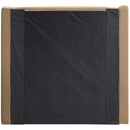  Meridian Kendall Beige Velvet Upholstered Twin Bed IMAGE 3